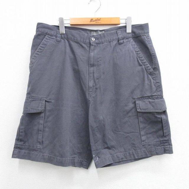 【50%OFF】W36 ショートカーゴパンツ グレー W36 | 古着