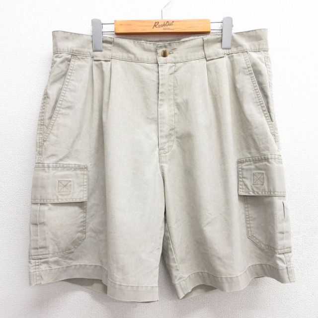 ビューグルボーイ 00s ショートカーゴパンツ ベージュ W37 | 古着