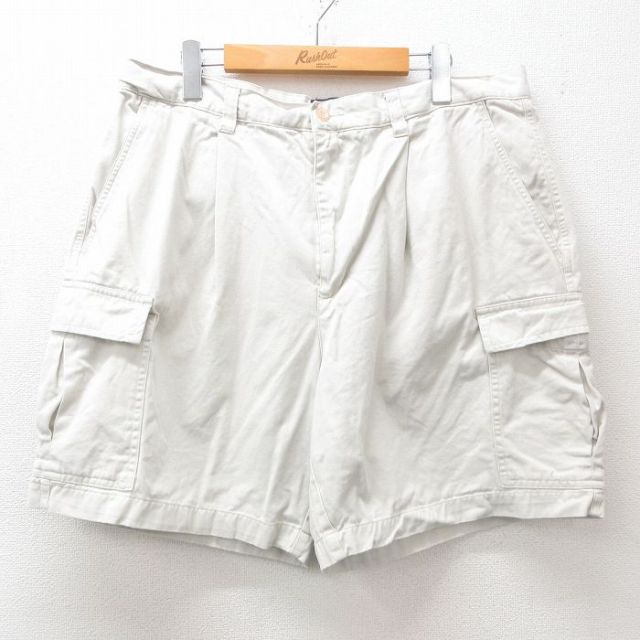 ショート カーゴ パンツ 90s ベージュ W36 | 古着