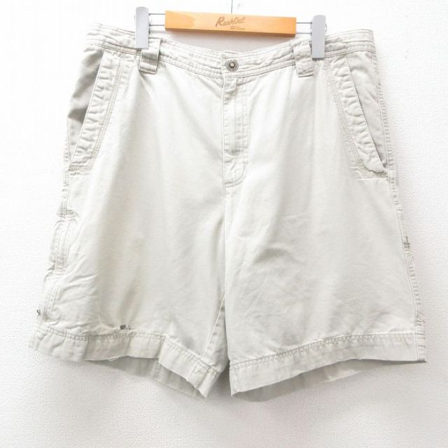 コロンビア 00s ショートパンツ ダック地 ベージュ W36 | 古着