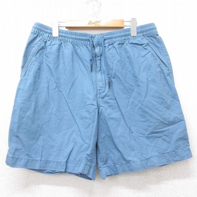 W37★古着 パタゴニア patagonia ショート イージー パンツ ショーツ メンズ 薄紺 ネイビー 25jun11 中古 ボトムス 短パン ショーパン