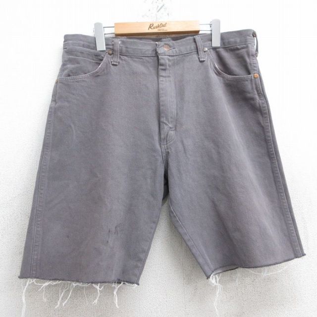 【50%OFF】ラングラー 90s ショートパンツ グレー W36 | 古着