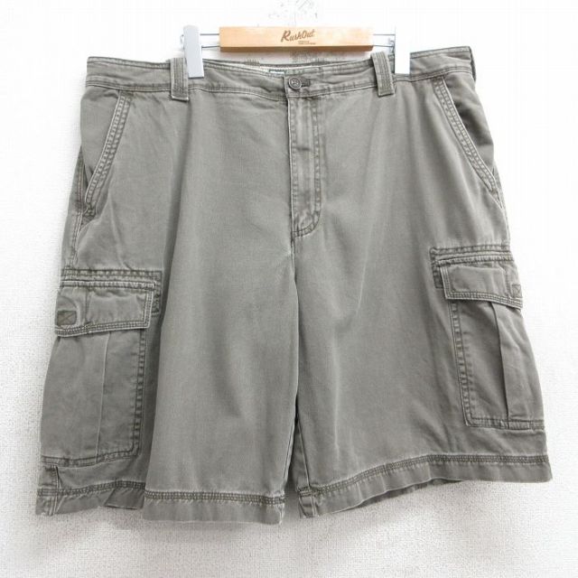 【50%OFF】IZOD ショートカーゴパンツ ブラウン W39 | 古着