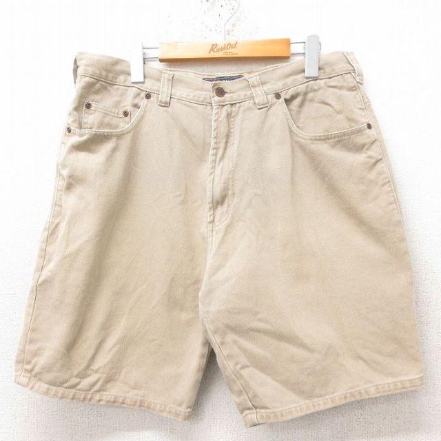 00s ショートパンツ ベージュ W34 | 古着