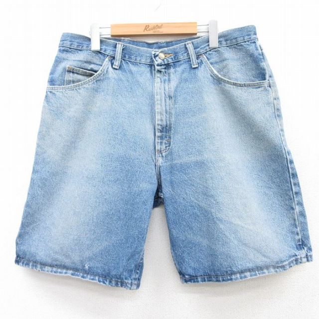 ラングラー ショートパンツ ヒゲ ネイビー W36 | 古着