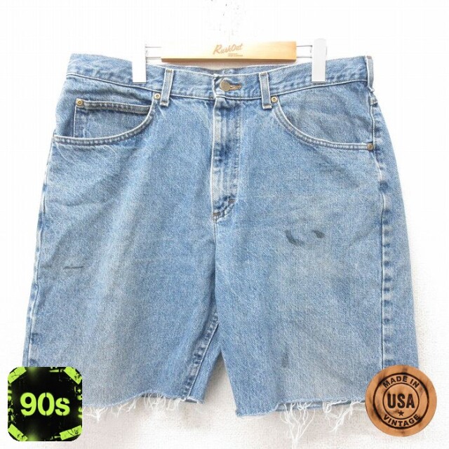 【50%OFF】エルエルビーン W36 90s ショートパンツ ネイビー | 古着