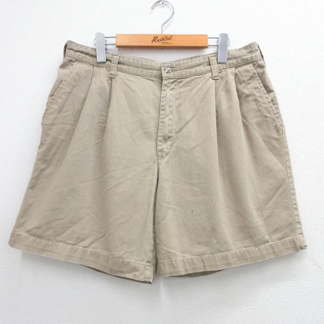 【50%OFF】80s ショートパンツ タロン ベージュ W36 | 古着