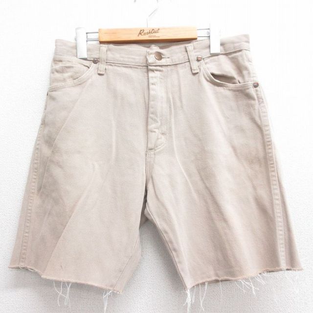 【50%OFF】ラングラー 90s ショートパンツ ベージュ W32 | 古着