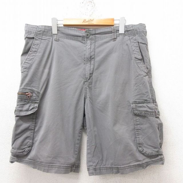 ユニオンベイ ショートカーゴパンツ グレー W38 | 古着