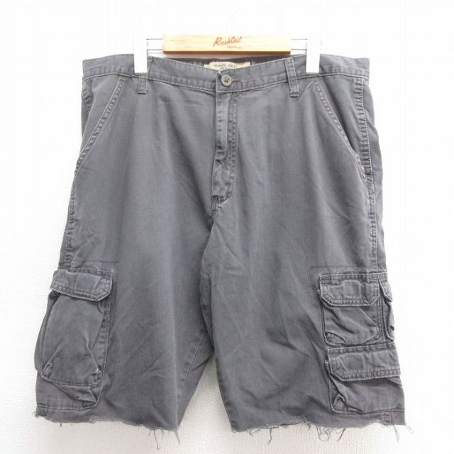 Wrangler ショートカーゴパンツ グレー W36 | 古着