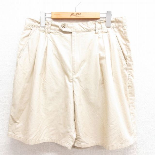 00s ショートパンツ ベージュ W33 | 古着