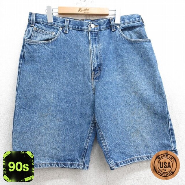 FADED GLORY 90s ショートパンツ デニム ネイビー W36 | 古着