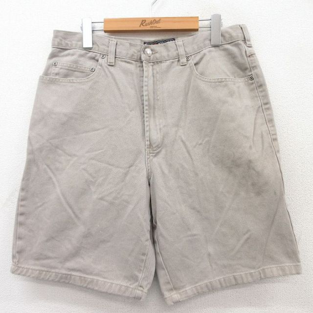00s ショートパンツ ベージュ W34 | 古着