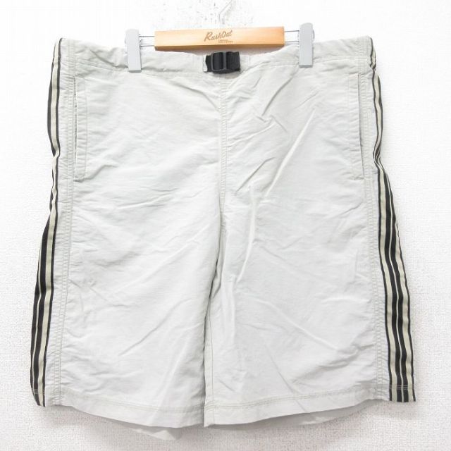 W40★古着 ギャップ GAP ショート ナイロン パンツ ショーツ メンズ 00年代 00s 大きいサイズ 薄グレー他 【spe】 25jun20 中古 ボトムス 短パン ショーパン
