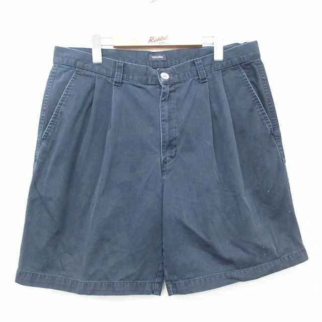 【50%OFF】W36 ショートパンツ ネイビー | 古着