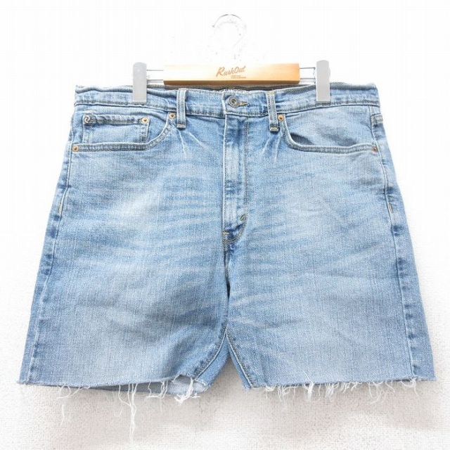リーバイス232 ショートパンツ ヒゲ ネイビー W36 | 古着