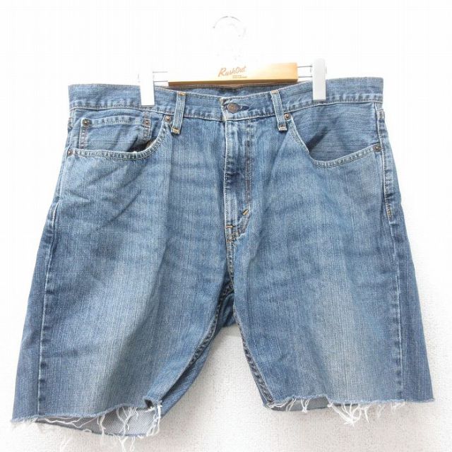リーバイス559 ショートパンツ ヒゲ ネイビー W40 | 古着
