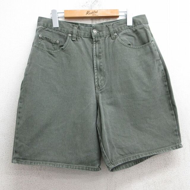 ルート66 00s ショートパンツ グリーン W32 | 古着