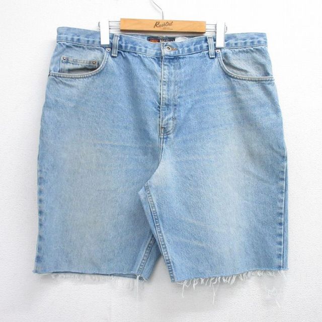 【50%OFF】ルート66 00s ショートパンツ ヒゲ ネイビー W39 | 古着