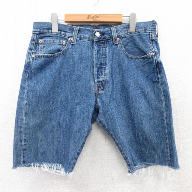 リーバイス501 ショートパンツ ネイビー W33 | 古着
