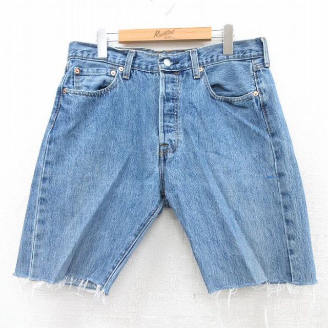 リーバイス501 ショートパンツ ネイビー W33 | 古着