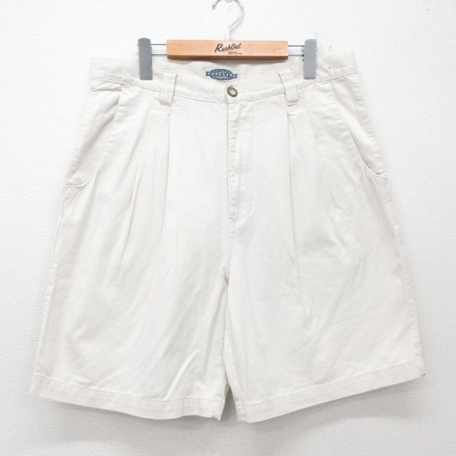80s ショートパンツ ホワイト W34 | 古着