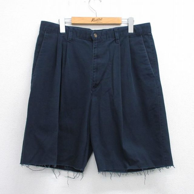 ドッカーズ 00s ショートパンツ ネイビー W35 | 古着