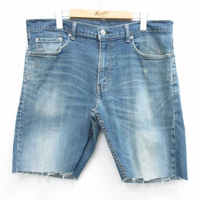 リーバイス559 ショートパンツ ヒゲ ネイビー W37 | 古着