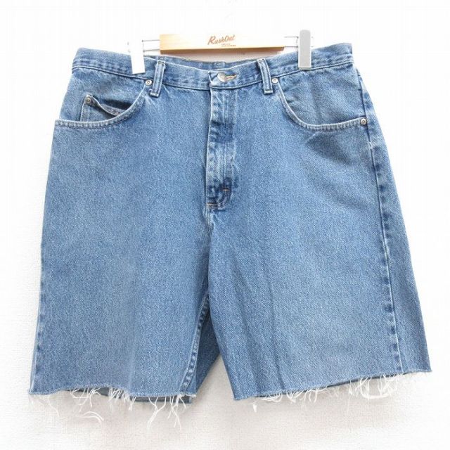 【50%OFF】ラングラー ショートパンツ ネイビー W37 | 古着