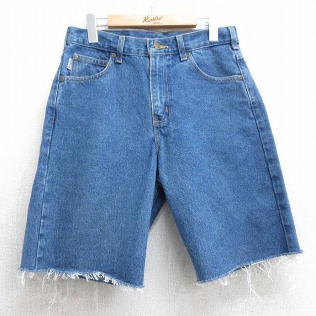 カーハート ショートパンツ ネイビー W30 | 古着