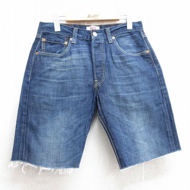 リーバイス501 ショートパンツ ネイビー W31 | 古着