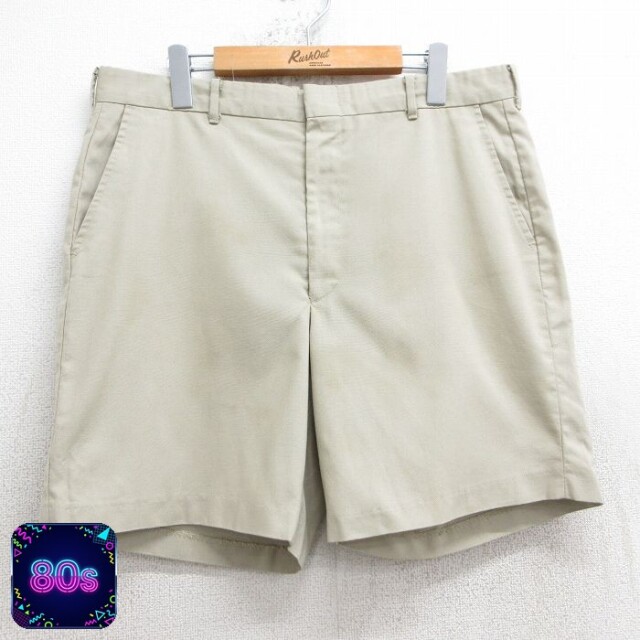 【50%OFF】80s ショートパンツ タロン カーキ W36 | 古着