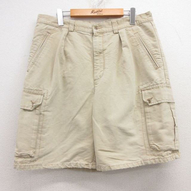 ギャップ 00s ショートカーゴパンツ ベージュ W35 | 古着