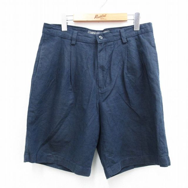 ドッカーズ ショートパンツ ネイビー W33 | 古着