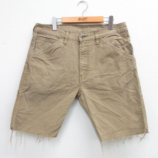 【50%OFF】リーバイス505 ショートパンツ ベージュ W35 | 古着