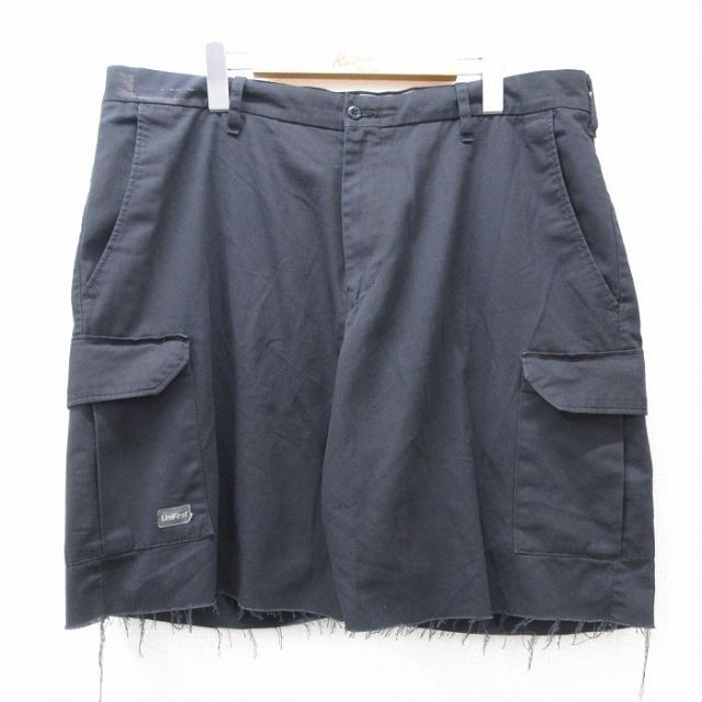 【50%OFF】W38 ショートカーゴパンツ ブラック | 古着