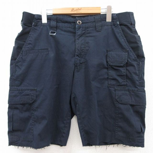 5.11タクティカル ショートカーゴパンツ ネイビー W36 | 古着