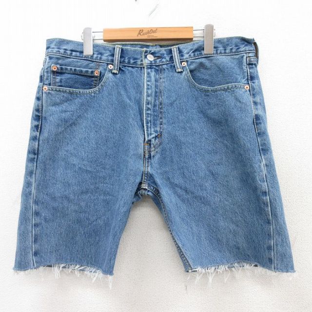 リーバイス505 ショートパンツ ネイビー W36 | 古着