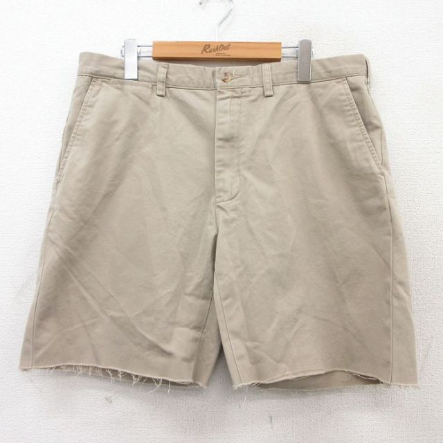 ラルフローレン 90s ショーツ ワンポイントロゴ ベージュ W36 | 古着