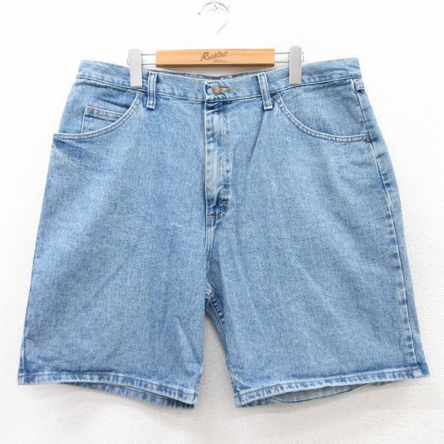 J*様 Denim ラップショートパンツ ヴィンテージブルー Denim ラップショートパンツ ヴィンテージブルー