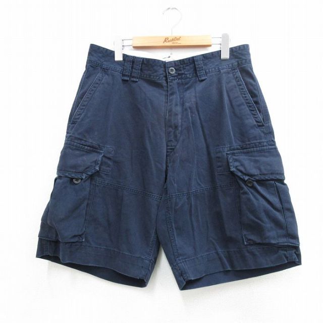 ラルフローレン カーゴショートパンツ ネイビー W33 | 古着