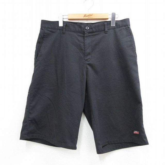 ディッキーズ ワークショートパンツ ブラック 実寸W36 | 古着