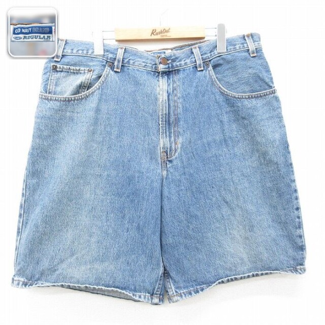 【20%OFF】オールドネイビー ショートパンツ ネイビー 実寸W38 | 古着