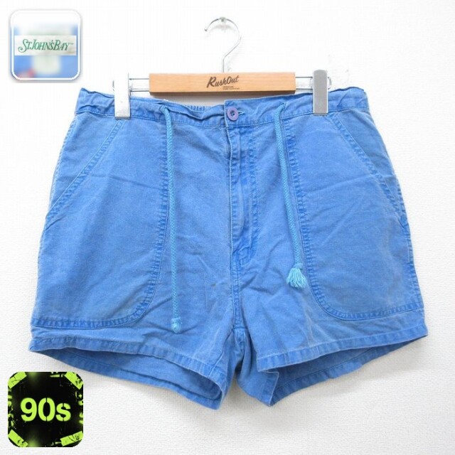 【20%OFF】セントジョンズベイ 90s ショートパンツ ネイビー 実寸W34 | 古着