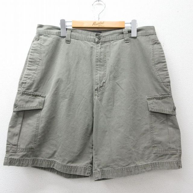 ドッカーズ ショートカーゴパンツ ブラウン W36 | 古着