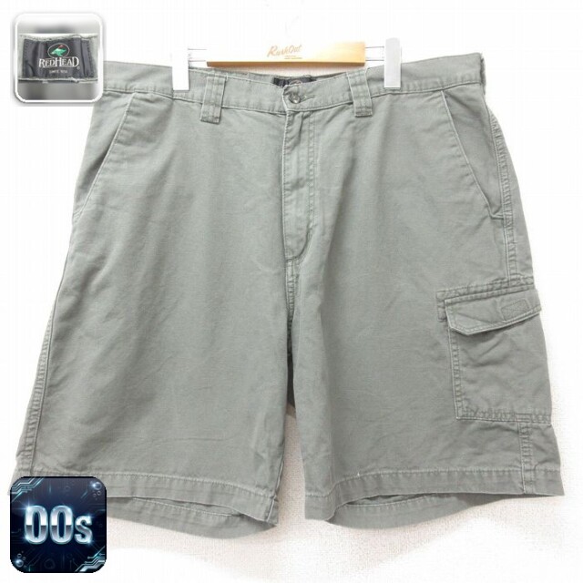 レッドヘッド 00s ショートパンツ グレー 実寸W40 | 古着