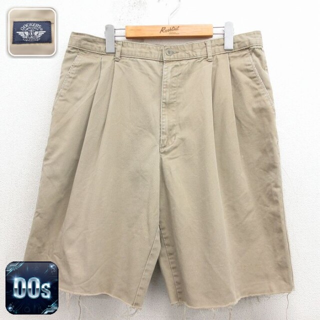 【20%OFF】ドッカーズ 00s ショートパンツ ベージュ 実寸W35 | 古着