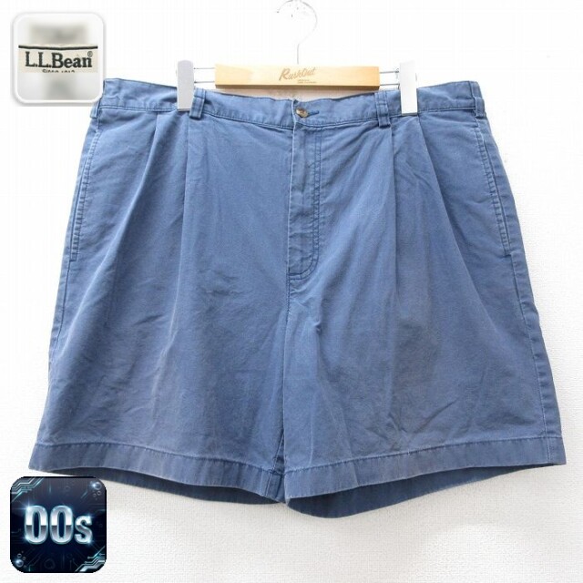 【20%OFF】エルエルビーン 00s ショートパンツ ネイビー 実寸W37 | 古着