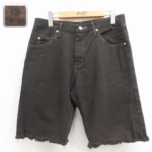 【20%OFF】ラングラー ショートパンツ こげ茶 実寸W30 | 古着
