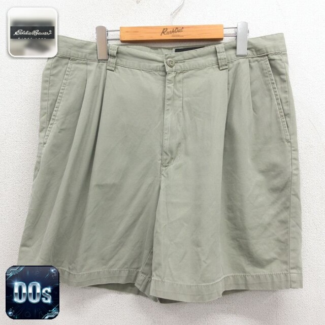 【20%OFF】エディーバウアー 00s ショートパンツ ベージュ 実寸W36 | 古着